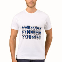 Finsk turisttitel i Fantastisk Flagga Typografi