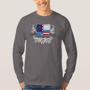 Finska-Amerikanen skyddar flagga T Shirt
