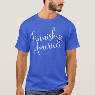 Finska entwated Hearts T-Shirt, finländare Tee Shirt