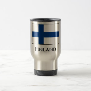 Finska (finska) Flagga Resemugg