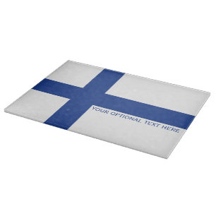 Finska Flagga anpassningsbar