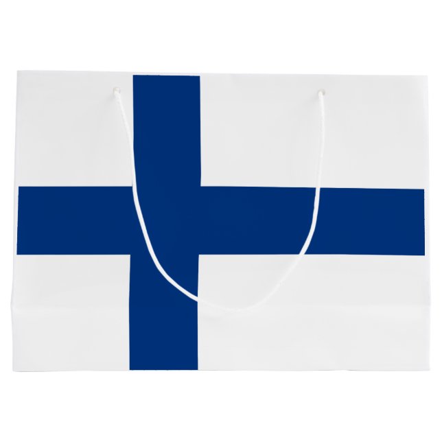 Finska Flagga (Finland) (Baksidan)
