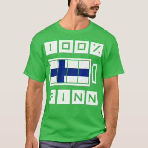 Finska Flagga Gift Finland T Shirt
