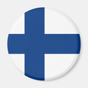 Finska Flagga Magnet