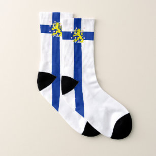 Finska flagga strumpor