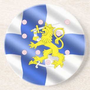 Finska flagga underlägg