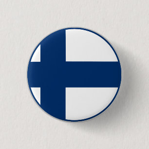 Finska flaggan knapp