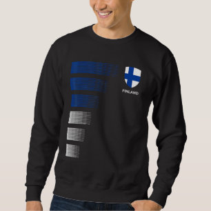 Finska fotbollen Jersey Lång Ärmad Tröja