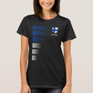 Finska fotbollen Jersey T Shirt