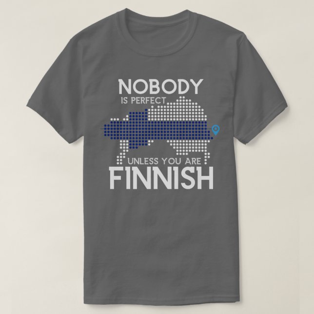 Finska Gift Proud Finland T Shirt (Design framsida)