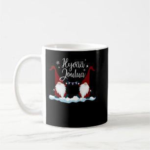 Finska God jul Finland Gift Tee Hyvaa Jou Kaffemugg