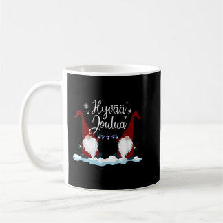 Finska God jul Finland Gift Tee Hyvaa Jou Kaffemugg