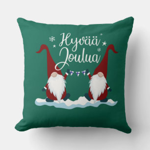 Finska God jul Finland Gift Tee Hyvaa Jou Kudde