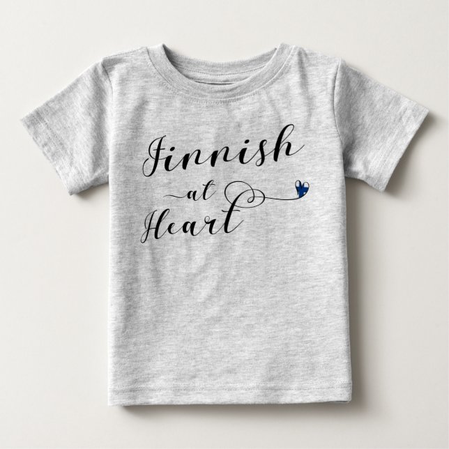 Finska i hjärtat, Finland T Shirt (Framsida)