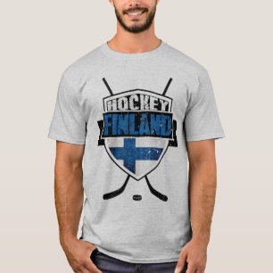 Finska isslöjet Hockey Shield Suomi Tee