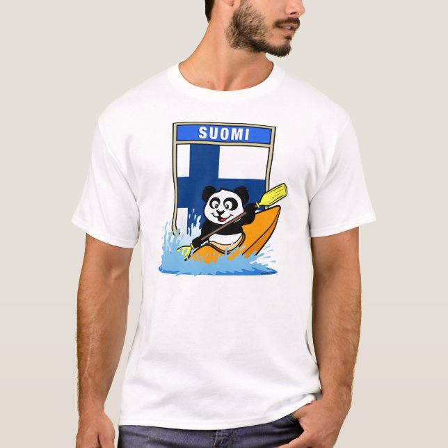 Finska kajakpandalen t shirt (Framsida)