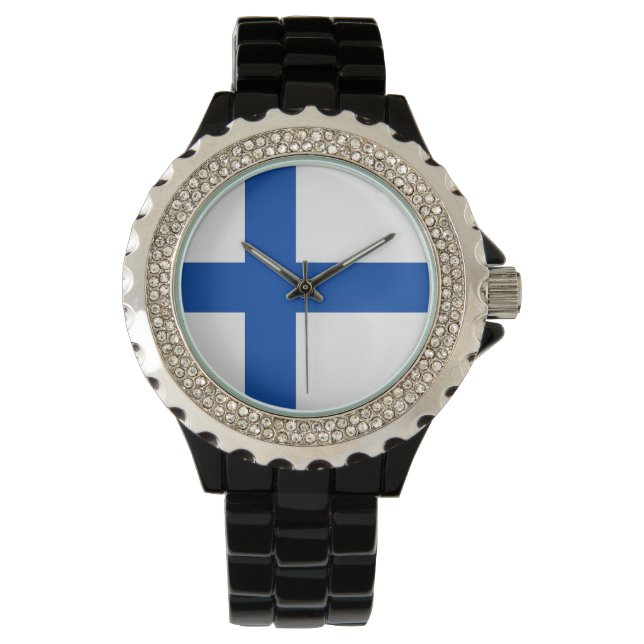 Finska kvinnobevakningen - Suomen Lippu Kello Armbandsur (Framsida)