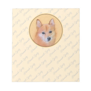 Finska Lapphund,finska,Lapphund,Lapinkoira,Suome Anteckningsblock
