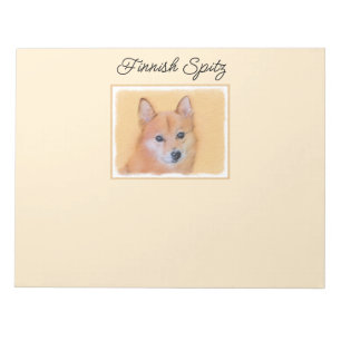 Finska Lapphund,finska,Lapphund,Lapinkoira,Suome Anteckningsblock