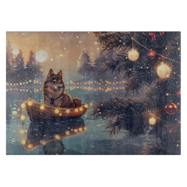 Finska Lapphund-juljulen Festive Voyage (Framsidan)
