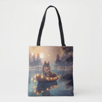 Finska Lapphund-juljulen Festive Voyage