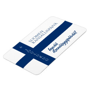 Finska nationaldagen i Suomen Kansallispäivä Magnet