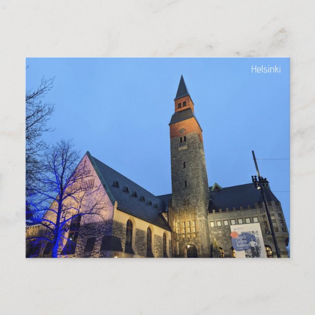 Finska nationalmuseet vykort (Framsida)
