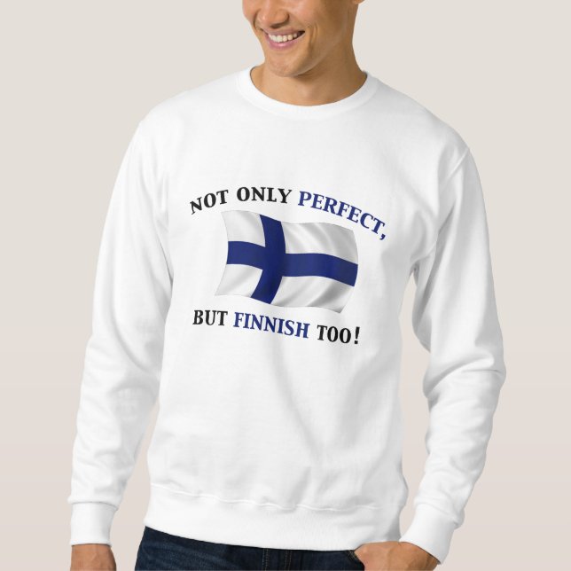 Finska och perfekt sweatshirt (Framsida)