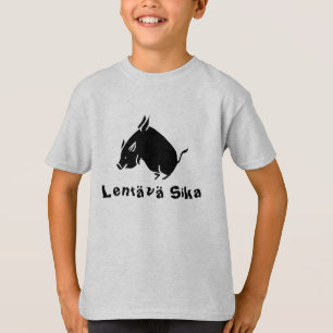 Finska ord för flygande gris t-shirt