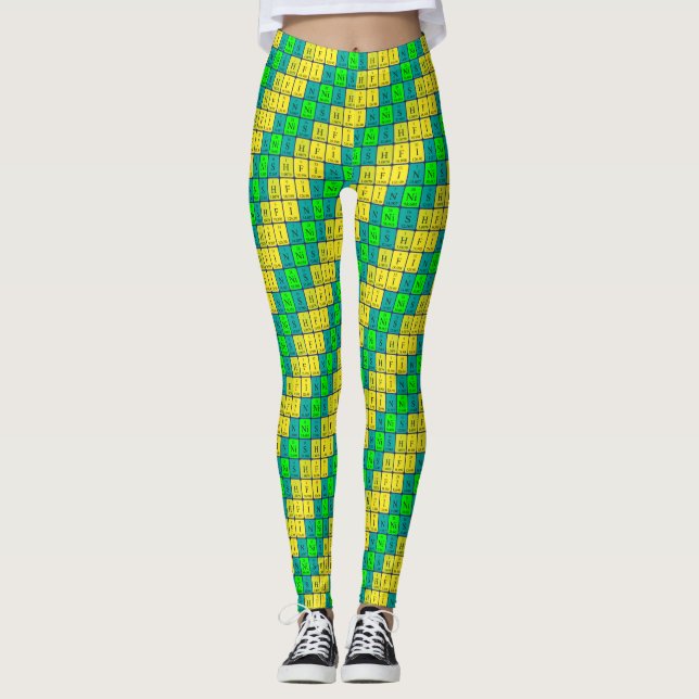 Finska patriotiska periodiska benen från bord (5) leggings (Framsida)