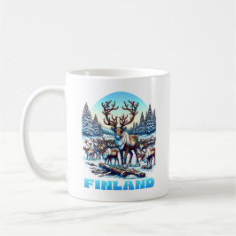 Finska renbesättningen kaffemugg