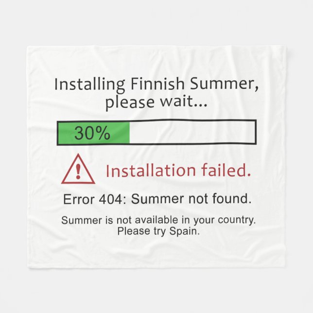 Finska sommarfiltar fleecefilt (Framsidan (Horisontell))
