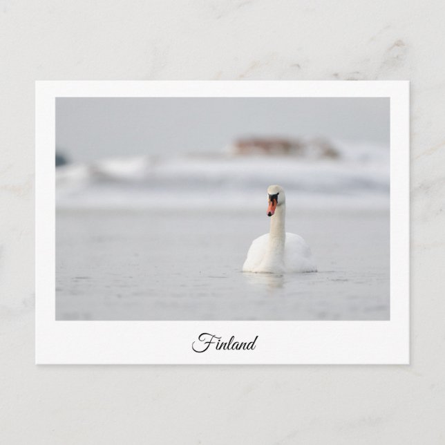 Finska souvenir-kort vykort (Framsida)