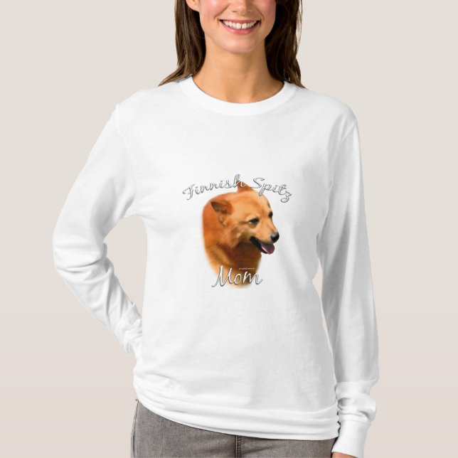 Finska Spitz Mamma 2 T Shirt (Framsida)