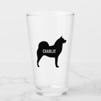 Finska Spitz Silhouette Personlig Hund aveln