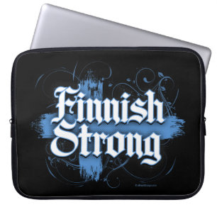 Finska Strong (Finland) Laptop Sleeve