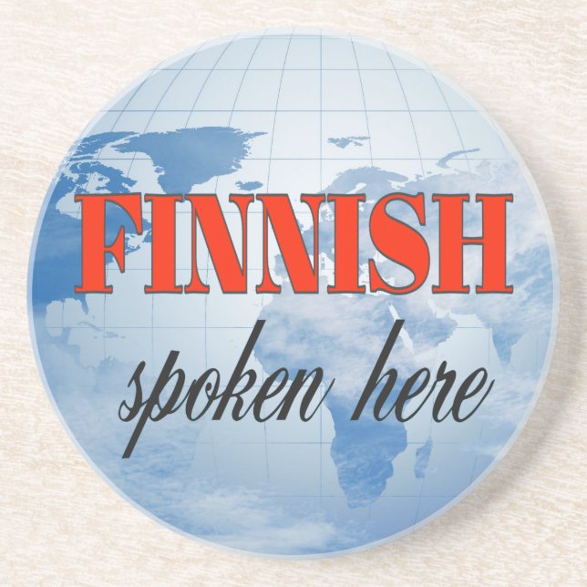 Finska tal här i grumlig jord underlägg sandsten (Framsidan)