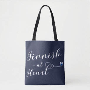 Finska vid Heart-Matkassen, Finland Tygkasse