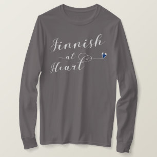 Finska vid hjärta Tee Shirt, Finland