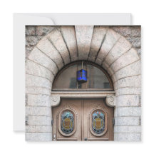 Finskt dörrhälsningskort