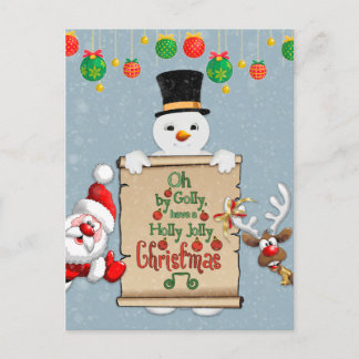 Finskt julkort, julkort, julkort hälsning, vykort