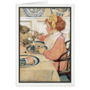 Finsmakaren vid den Jessie Willcox smeden Hälsningskort