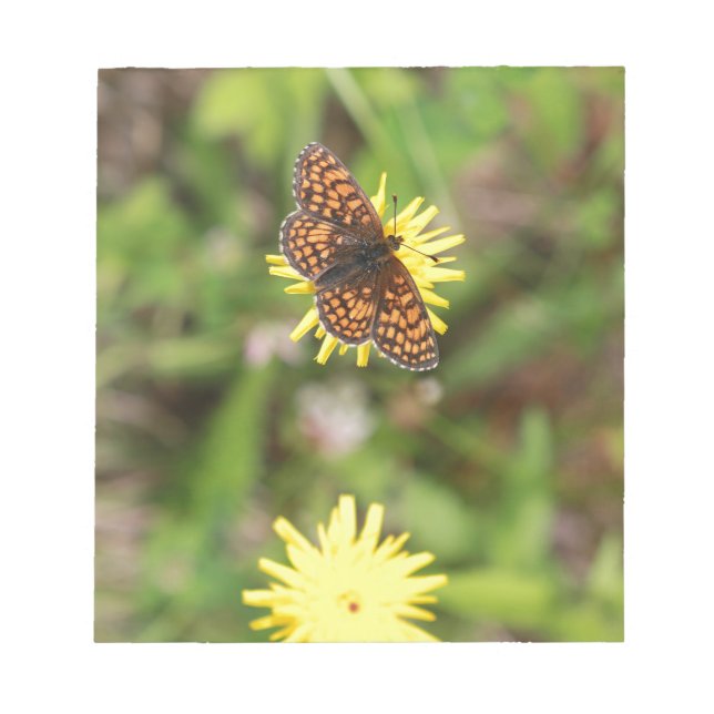 Fint, Butterfly! Anteckningsblock (Framsida)