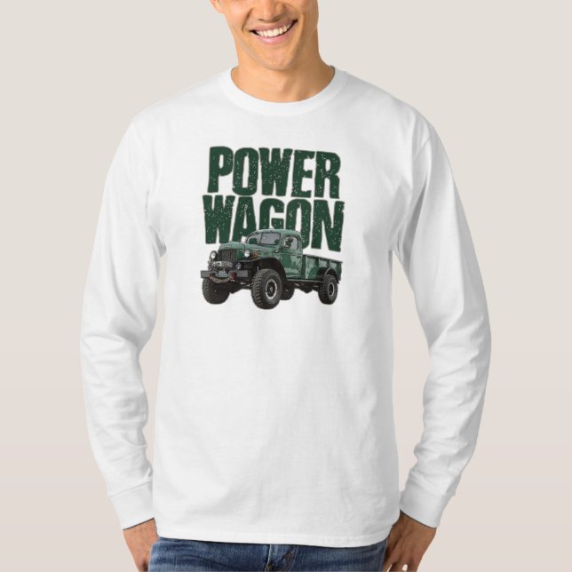 Fint driver vagn och text på denmuff t-skjortan t-shirt (Framsida)