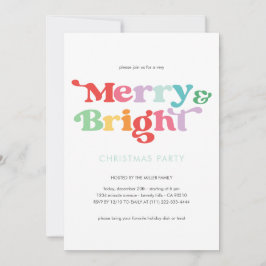 Fint färgnyttigt och färgnyttigt, minimalt inbjudningar