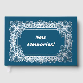 Fint foto på silver/gäst bok