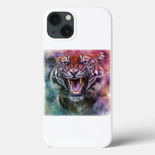 Fint Growling Bengal Tiger Ansikte Photo