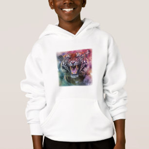 Fint Growling Bengal Tiger Ansikte Photo T Shirt