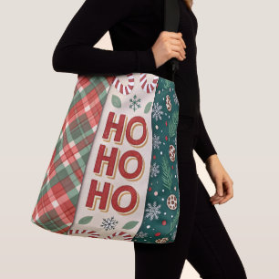 Fint "HO HO HO HO"-Tote bags med unik Axelväska