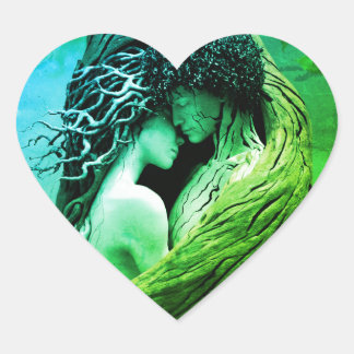 Fint klistermärke - positiva visioner